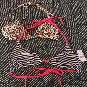 SALE - cute J. Crew Bikini Top Set Halter - medium